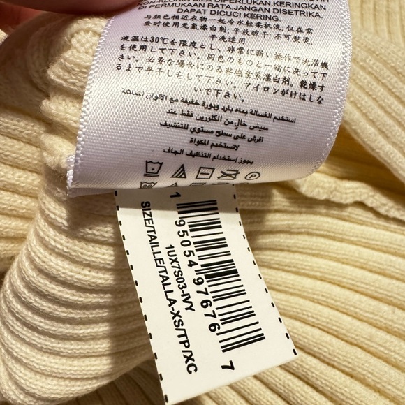 BCBGeneration Ribbed Twist Detail Sweater XS - Picture 11 of 13